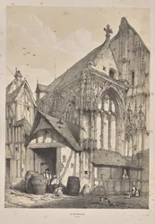 Architecture of the Middle Ages: St. Etienne, Rouen