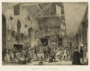 Banqueting Hall, Haddon Hall, Derbyshire