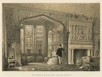 Bay Window in Drawing Room, Lyme Hall, Cheshire