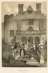 Cranbourne, Dorsetshire, Garden Front