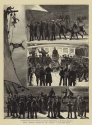 Dead Horse Festival on Board a Sailing-Ship