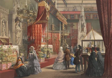 Mediaeval Court: The Great Exhibition of 1851, 1854