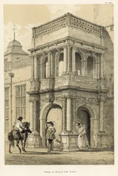 Porch at Audley End, Essex