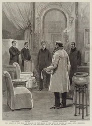 The Arrest of the Duke of Orleans at the House of the Duke of Luynes, in Paris, after presenting himself at the Recruiting Office for Military Service