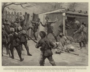 The Defence of Fort Chitral, A Sortie during the Siege to blow up a Mine