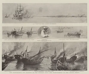 The Disturbance off Bahrein in the Persian Gulf, the Bombardment of the Pirate Dhows