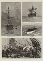 War Manoeuvres of an Ironclad at Sea