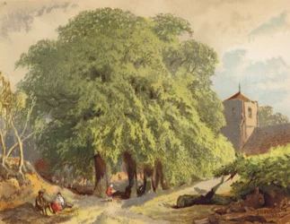 Village Scene, Limes