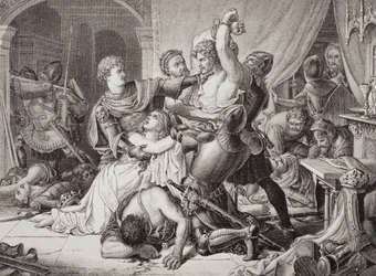 The Seizure of Roger de Mortimer in Nottingham Castle