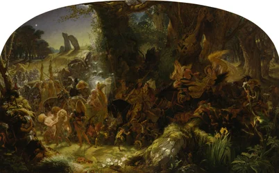 The Fairy Raid: Carrying off a Changeling - Midsummer Eve