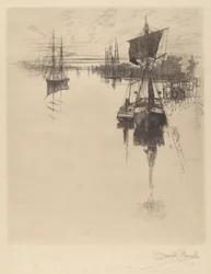 Below Chestnut St. Bridge, Philadelphia