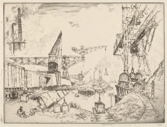 Cranes at Duisburg