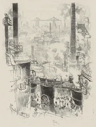English War Work: From the Tops of the Furnaces