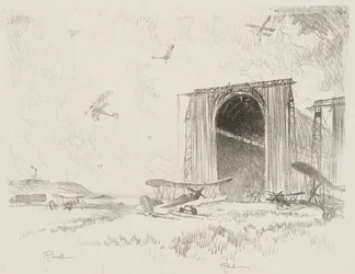 English War Work: The Balloon-Shed