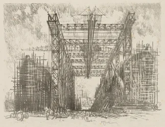 English War Work: The Gantry (A Merchant Shipyard)