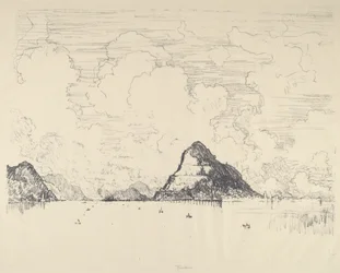 Entrance to the Canal from the Pacific