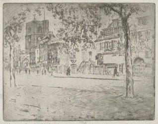 House Where Whistler Died, 1904