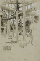 How the Pipes Are Suspended