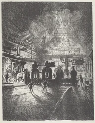 In the Jaws of Death, Rolling Bars for Shells, 1916