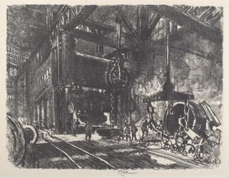 In the Land of Brobdingnag, the Armour Plate Bending Press
