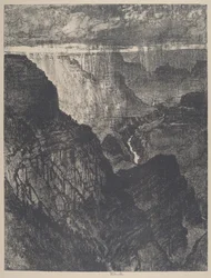 Storm in the Grand Canyon, 1912