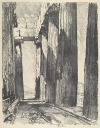 The Portico of the Parthenon, 1913