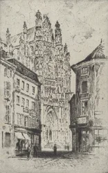 The Transept, Beauvais, 1907