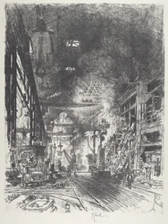 Within the Furnaces, 1916