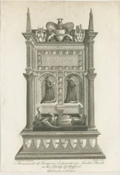 Sandon Church - Tomb of Sampson Erdeswicke