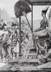 Bringing Tribute to Rameses II, XIXth Dynasty