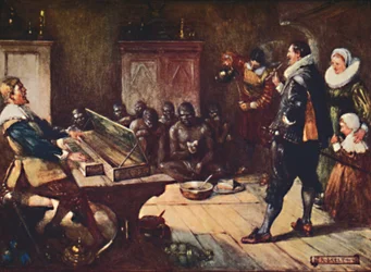 Van Riebeck Entertains the Hottentots, 1909
