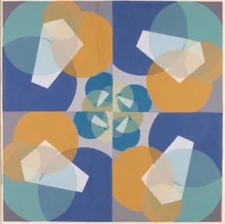 Green Squares (from series, the Mathematical Basis of the Arts)