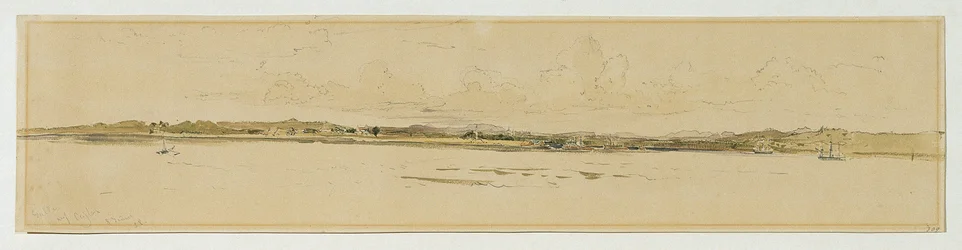 The Roadstead of Point de Galle in Ceylon (Sri Lanka)