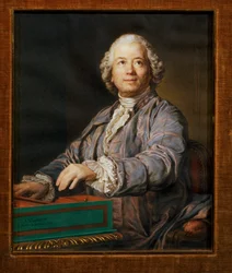 Composer Christoph Willibald Gluck at the Spinet