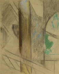 Study for Brooklyn Bridge