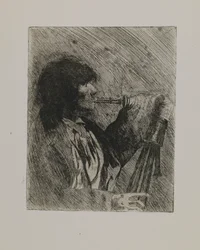 Untitled--Man with Bagpipe