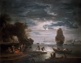 Coastal Scene (The Night)
