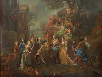 Allegory of the Reunion of Elector Max Emanuel with His Family