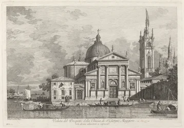 View of the Facade of the Church of San Giorgio Maggiore