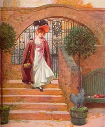The Orchard, Harrow: The Entrance Gate and Steps, c1880-1903, 1903