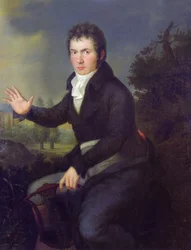 Portrait of Ludwig van Beethoven