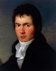Portrait of Ludwig van Beethoven