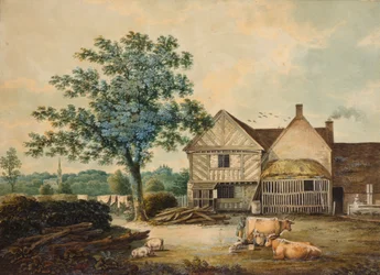 Farmyard near Aston Hall