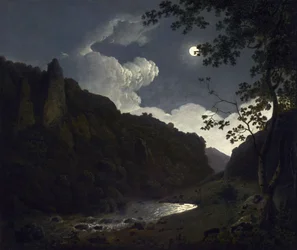 Dovedale by Moonlight