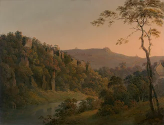 Matlock Dale, Looking Toward Black Rock Escarpment