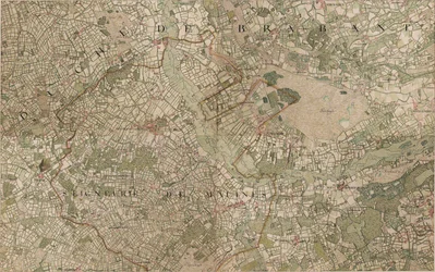 Map of Heyst op den Bergh ou Heyst ten Bergh - Heist-op-den-Berg