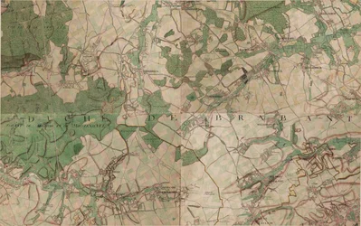 Map of Hougaerde - Hoegaarden
