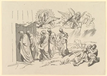 God Summons Noah and His Family into the Ark, 1827