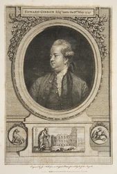 Edward Gibbon, Esq., Pub. 1730 (Engraving)
