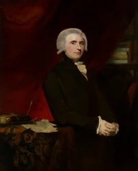 Portrait of Thomas, Lord Erskine in his Library